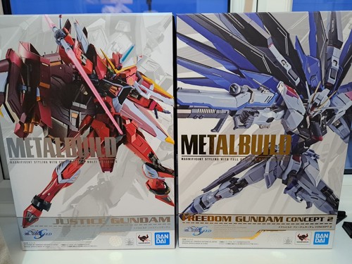 Metal build freedom gundam - build,