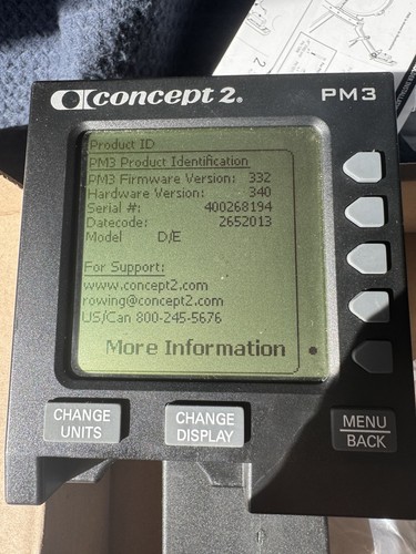 Concept2 pm3 sensor - pm3, hr