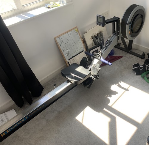 Concept rowing machine model - rowing,